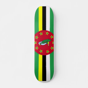 Bandeira do skate de Dominica