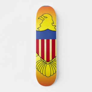 Bandeira do skate de Virgin Islands