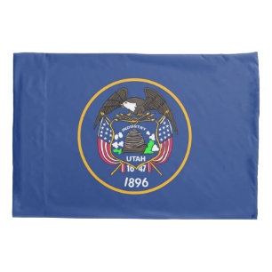 Bandeira do Solteiro Patriótico Pillowcase de Uta