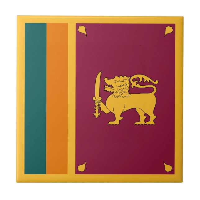 Bandeira do Sri Lanka (Frente)