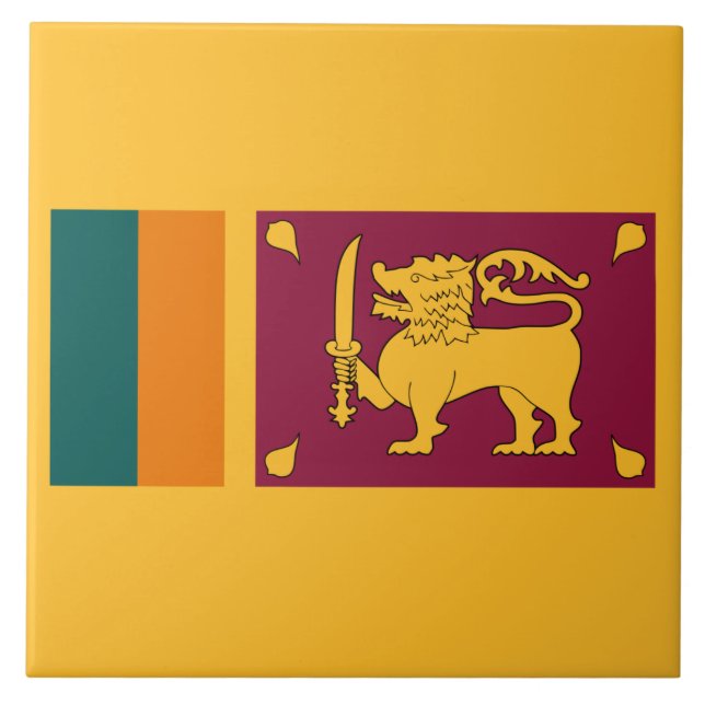 Bandeira do Sri Lanka (Frente)