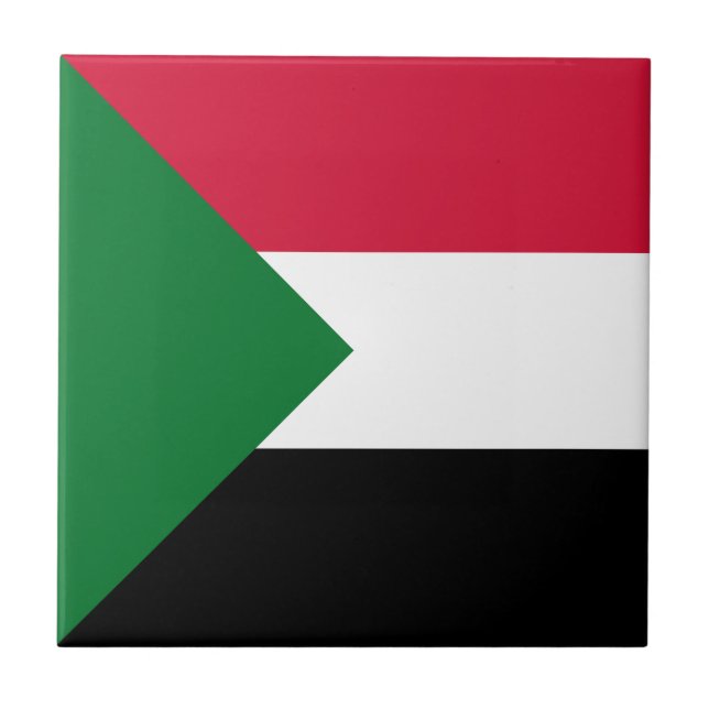 Bandeira do Sudão (Frente)