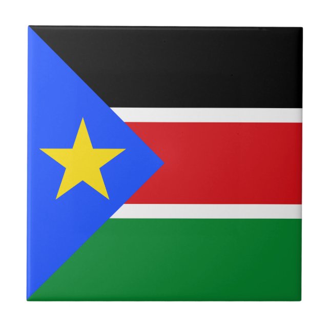Bandeira do Sudão do Sul (Frente)