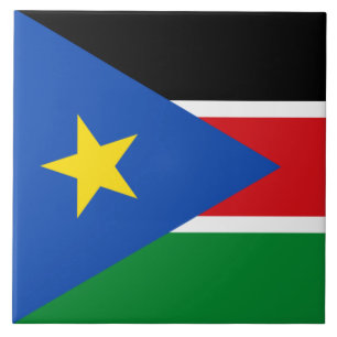 Bandeira do Sudão do Sul (África)