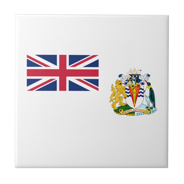 Bandeira do Território Antártico Britânico (Frente)