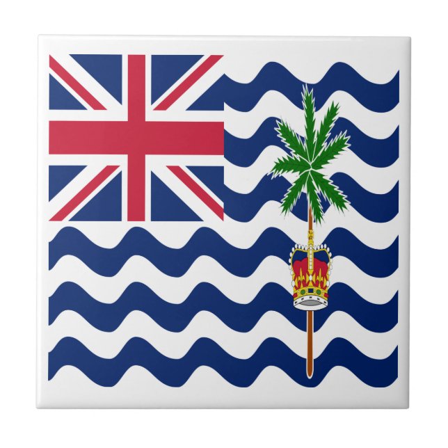 Bandeira do Território Britânico do Oceano Índico (Frente)
