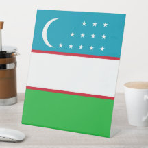bandeira do Usbequistão