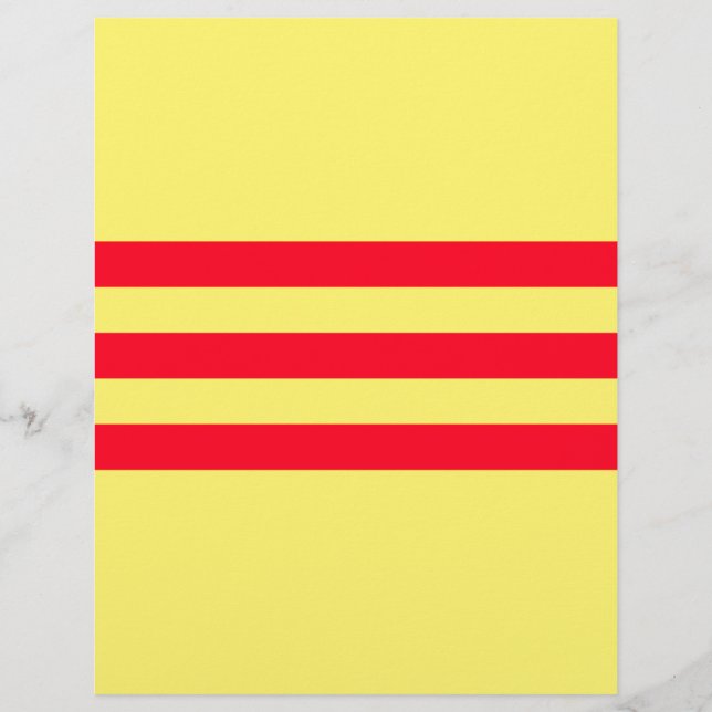 Bandeira do Vietname do Sul (Frente)