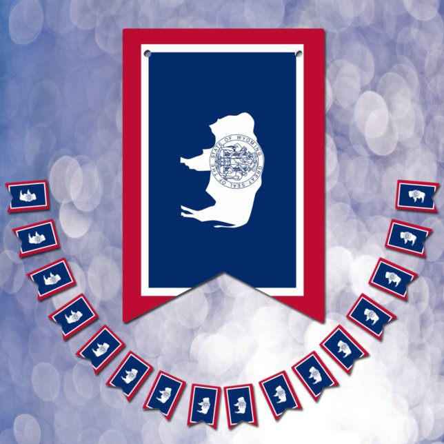 Bandeira do Wyoming, Banners de bunda/Casamentos (Criador carregado)