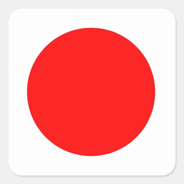 Bandeira Dos Adesivos Do Japão (Frente)