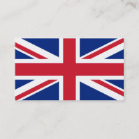 Bandeira dos Cartões de visitas do Reino Unido