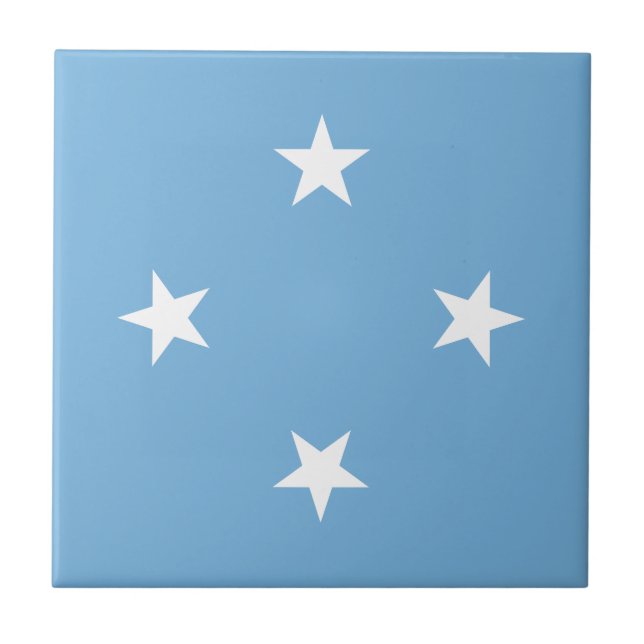 Bandeira dos Estados Federados da Micronésia (Frente)
