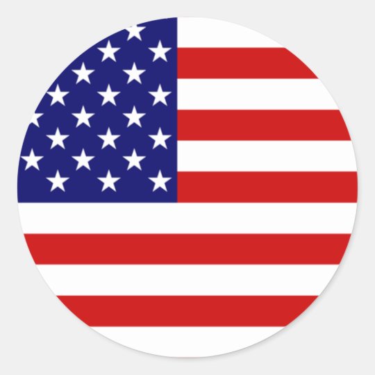Bandeira dos Estados Unidos Adesivo Zazzle Aparador Tagalog ~ Bandeira dos Estados Unidos Adesivo Zazzle
