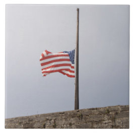 Bandeira dos Estados Unidos em Half-Mast (EUA)