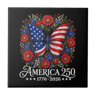 Bandeira dos EUA América 250 1776 2026 Aniversário