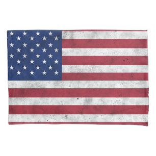 bandeira dos EUA vintage vermelho branco azul Amér