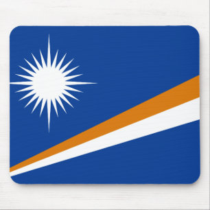 Bandeira dos Marshall Islands Mousepad