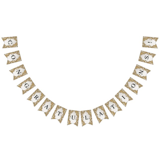 Bandeira Dourada decorativa (Todos)