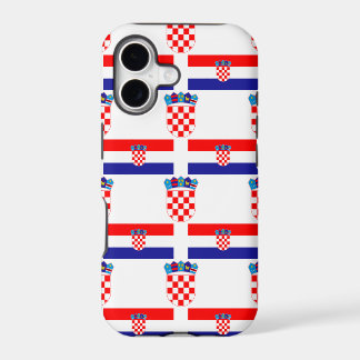 Bandeira e crista de Croatia