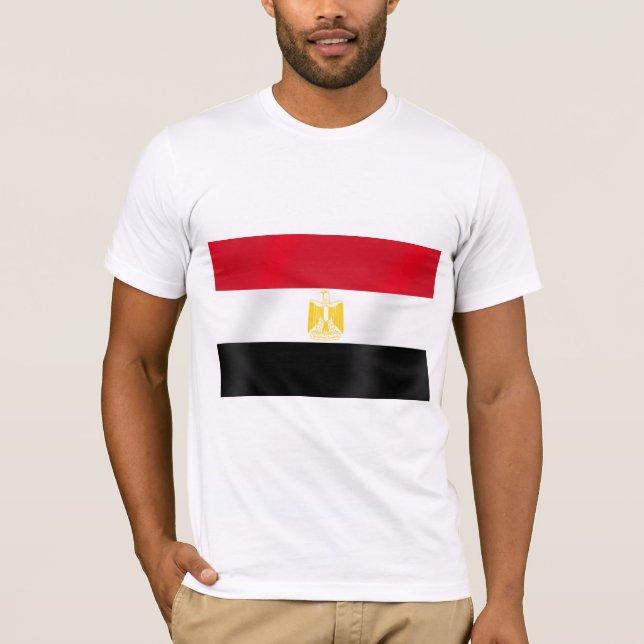 Bandeira egípcia de camisetas e de presentes de (Frente)