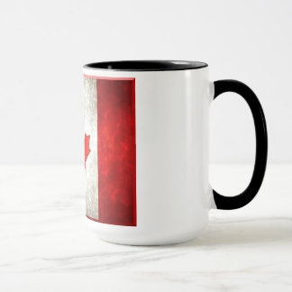 bandeira enorme de Canadain da caneca 15oz