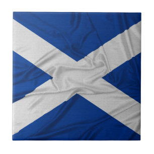 Bandeira enrugada de Scotland