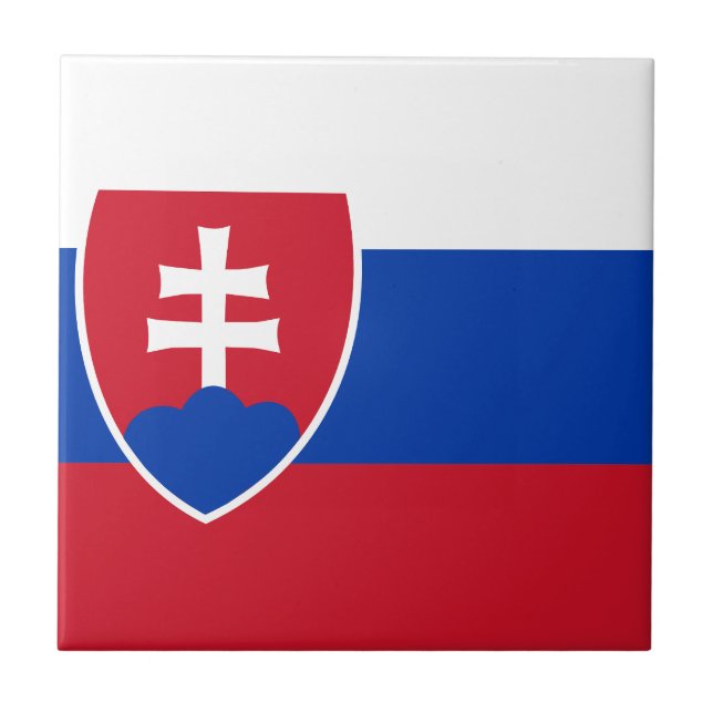 Bandeira eslovaca (Frente)