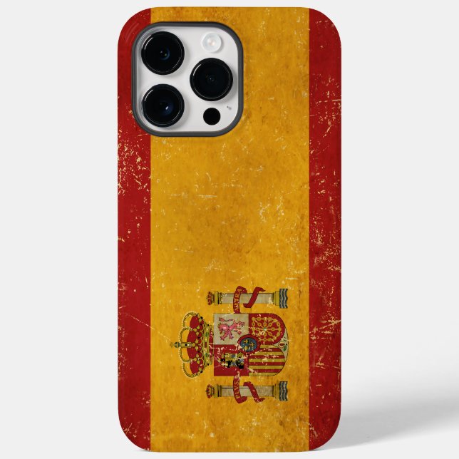 Bandeira Espanhola Vintage Grunge (Verso)