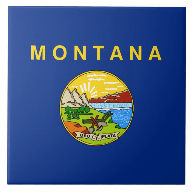 Bandeira estatal de Montana (Frente)