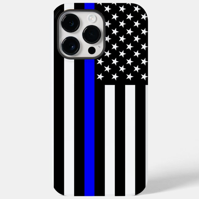 Bandeira EUA Thin Blue Line (Verso)