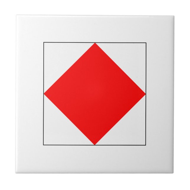 Bandeira F do ICS (Frente)