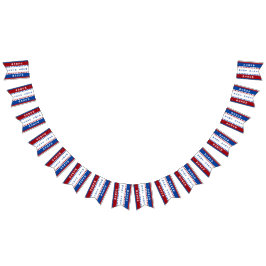 Bandeira feita sob encomenda da eleição