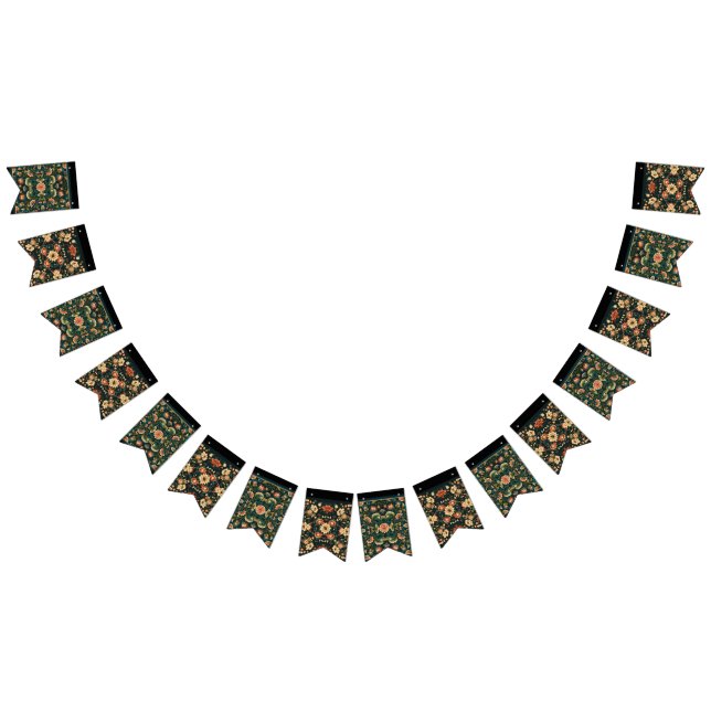 Bandeira floral romântica (Todos)