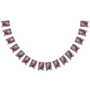 Bandeira Floral Rosa