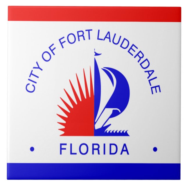 Bandeira Fort Lauderdale (Frente)