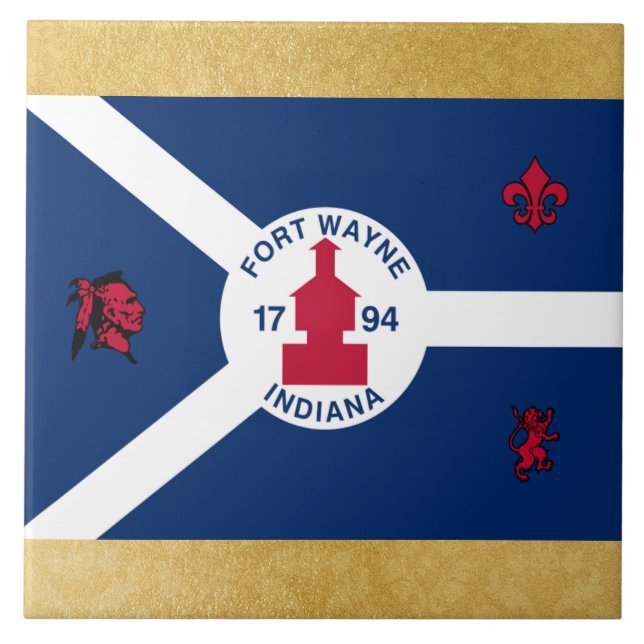 Bandeira Fort Wayne (Frente)