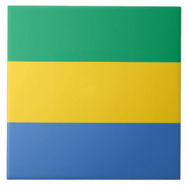 Bandeira Gabonesa (Gabão)