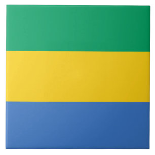 Bandeira Gabonesa (Gabão)
