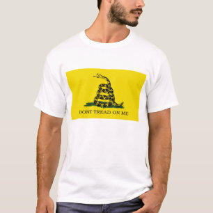 Bandeira Gadsden - Não Prende-Me - Camisa T
