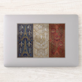 Bandeira Heritage Art Deco | França | Decalque Clá