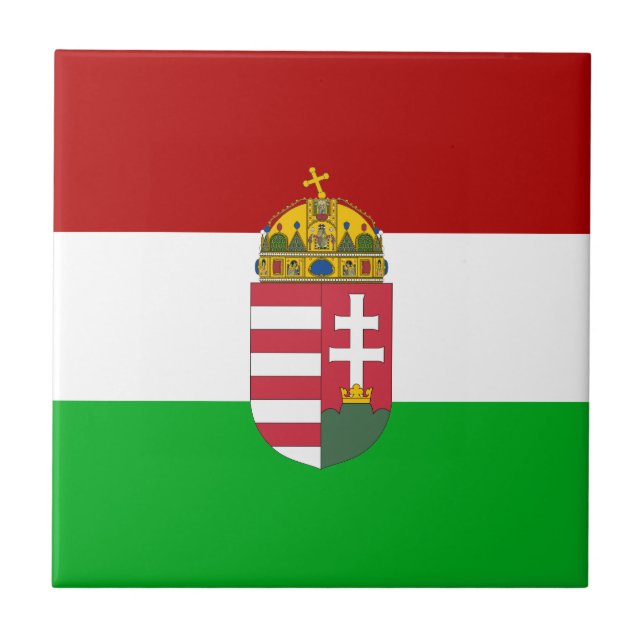 bandeira húngara (Frente)