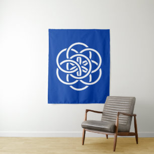 Bandeira Internacional do Planeta Terra Tapeçaria