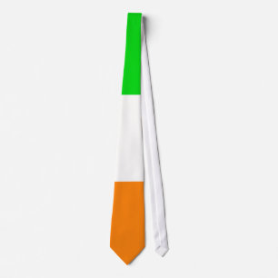 Bandeira Irlandesa para a Gravata Masculina