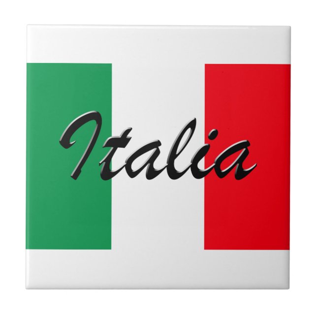 Bandeira Italia - Alta Qualidade (Frente)