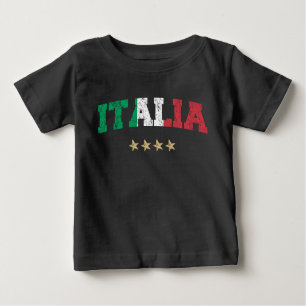 Bandeira Italiana De Futebol Com Camisa De Futebol