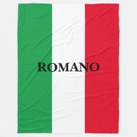 Bandeira italiana: Grande cobertor de velo