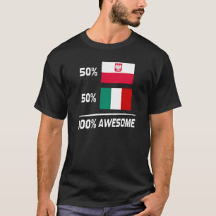 Bandeira Italiana Polonesa Half Italiana Half Polo