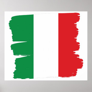 Bandeira italiana Poster
