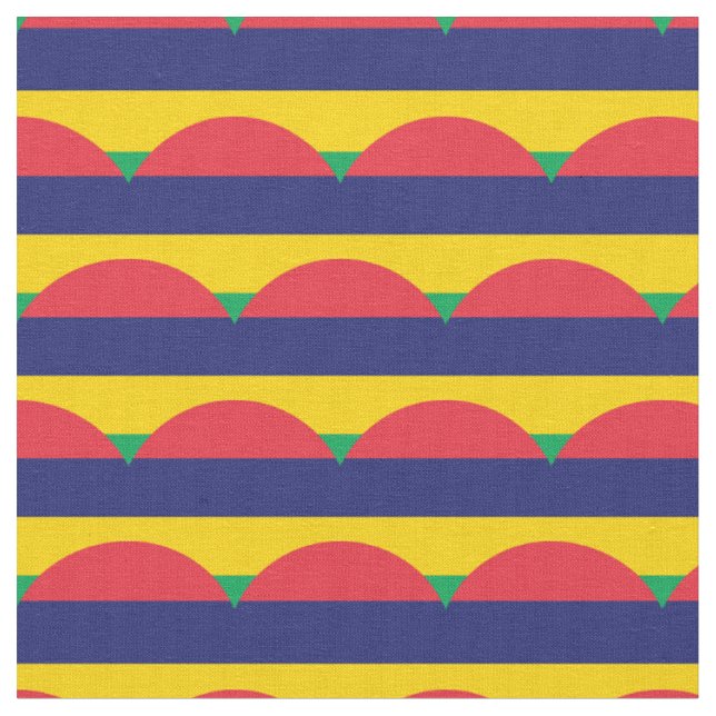 Bandeira Maurícia e Tecido de Trendy Maurícia/moda (Detalhe)
