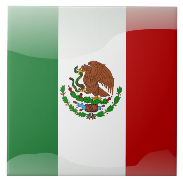 Bandeira mexicana (Frente)